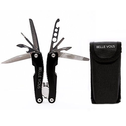 14 in 1 Multi Tool-Multi Purpose Plier, Knife, Cable Cutter, Can/Bottle opener, Saw, File, Screwdrivers-Carry Case Included- Good for Camping, Hunting, Survival, Hiking and Outdoor Activities 14 in 1 Multi Tool-Multi Purpose Plier, Knife, Cable Cutter, Can/Bottle opener, Saw, File, Screwdrivers-Carry Case Included- Good for Camping, Hunting, Survival, Hiking and Outdoor Activities