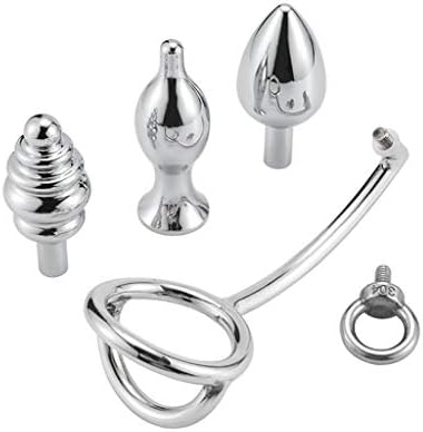 COSEme 1SET Portable Stainless Steel Solid Metal Hook Dual-use Plugg