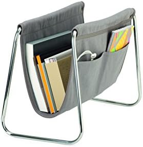 Universal Expert 9002 – Magazine Rack, Canvas and Chrome-Plated Steel.