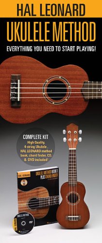 Hal Leonard 650804 Starter Pack with Ukulele, Method Book/online audio and DVD