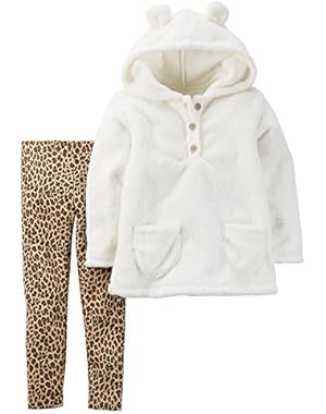 2-Piece Velboa Pullover & Legging Set