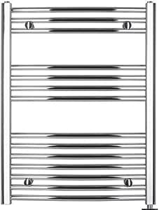 anapont Radiador Toallero Eléctrico, Cromado, Curva ...