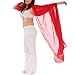 BellyLady Stunning Handmade Chiffon Belly Dance Veil For Practice-Purple