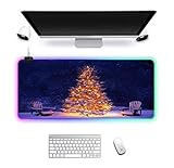 Mouse Pad RGB Large Mouse Pad Backlit LED Color