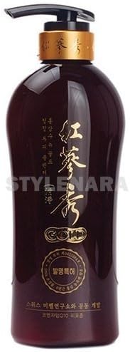 25oz Red Ginseng Herbal Scalp Tonic Shampoo Fast Long Hair Growth Serum Regrowth Repair