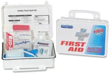 PhysiciansCareTM Bloodborne Pathogen Kit, OSHA/ANSI Compliant, Plastic Case