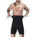 MASS21 Men's Body Shaper Tummy Control Slimming Tight Hi Waist Butt Lift Stretch Shapewear Shorts Black Size XL