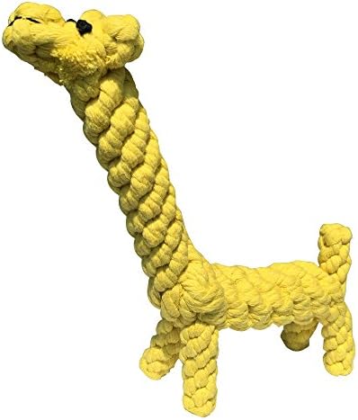 Ggkidsfunpet Pet Puppy Dog Cotton Rope Chew Teeth Cleanning Toys Giraffe