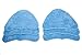 LTWHOME Microfibre Cleaning Pads Fit For Vax S2 Series and Hoover WH20200 Steam Mop,Compare to Hoover Part No. WH01000 (Pack of 6)