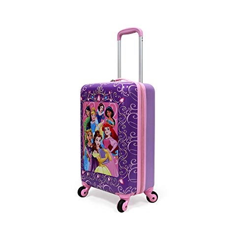 Disney Princess Luggage 20 Inches HardSided Rolling Spinners CarryOn