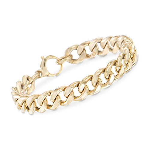 Ross-Simons Italian 14kt Yellow Gold Curb-Link Bracelet