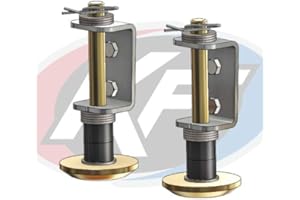 KFI Products Plow Skid Kit Tapered Black 2-Pack 105485