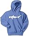 Koloa Shark Logo Youth Hoodies-Pullover Hooded Sweatshirts in 24 Colors