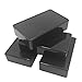 Onwon 5Pcs Black Waterproof Plastic Electric Project Case Junction Box 3.94 x 2.36 x 0.98 inches(100x60x25mm).