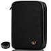YOSUMO Electronic Travel Organizer with Cable Straps, Case for Cords, USB, iPad mini, Kindle, Computer Charger and Small Tech Gadgets, Black, for tablets 7.9 Inches.