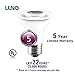 LUNO PAR20 Dimmable LED Bulb, 7.0W (50W Equivalent), 475 Lumens, 5000k (Daylight), Medium Base (E26), UL Certified (6-Pack)