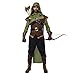Spooktacular Creations Halloween Robin Hood Costume Men, Green Renaissance Costume Men for Halloween Dress Up Party Cosplay, Cosplay Role Playing Theme Party (X-Large)