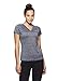 HEAD Women's Perfect Match Short Sleeve Workout T-Shirt - Performance V-Neck Activewear Top