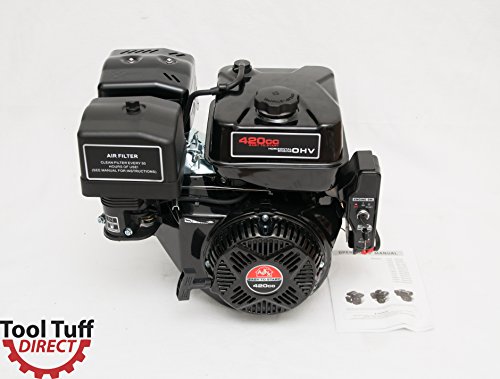 Tool Tuff Log Splitter Build Kit - 15 hp Electric-Start Engine, 28 GPM Pump, Auto-Return Valve, Coupler Mount & Hardware