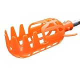 HANZIUP Plastic Fruit Picker Basket Head, Labor Saving Tool Fruits Catcher for Harvest Picking Apple Mango Pear Peach Mango Kiwi Lemon Cherry