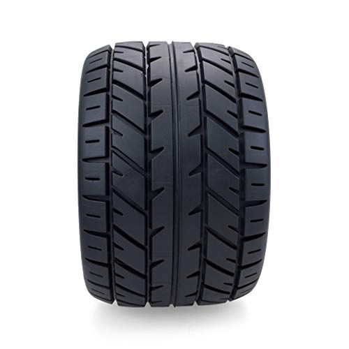 Cuasting 4 StüCk 165Mm Felge und Reifen für 1/8 LKW HSP HPI E-MAXX E-Revo ZD Racing RC Auto Zubeh?R – Bild 3