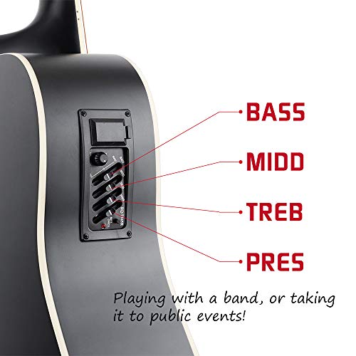 1 Vangoa+Full+Size+VG+41ECBK+Acoustic+Right+handed