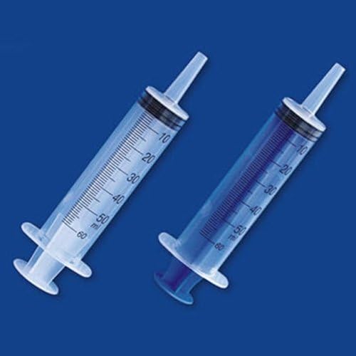 Kendall MONOJECT Non-Sterile Syringes : Capacity - 60cc - Syringe Tip - Catheter Case of 100