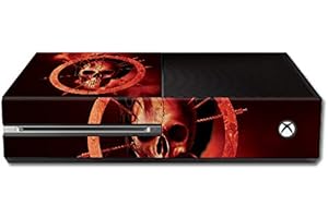 MightySkins Skin Compatible with Microsoft Xbox One - Blood Ring | Protective, Durable, and Unique Vinyl Decal wrap Cover | E
