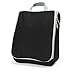 LAVIEVERT Toiletry Bag/Portable Travel Organizer/Household Storage Pack/Bathroom Makeup or Shaving Kit with Hanging for Business, Vacation, Household - Black