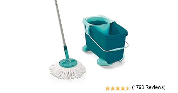 Leifheit Set de fregona rotatoria Clean Twist Disc Mop, fregona ...