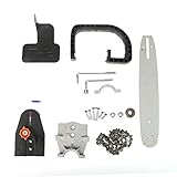 Zerone Chainsaw Bracket,DIY Electric Chain Saw Converter Chainsaw Bracket Tree Felling Saw Changed For Electric Angle Grinder To Chain Saw Woodworking Power Tool