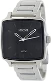 Nixon A357000 cruiser black dial silver stainless steel bracelet men watch NEW