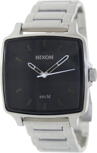 Nixon Men's A357-100-00 Cruiser Analog Display Japanese Quartz Silver Watch