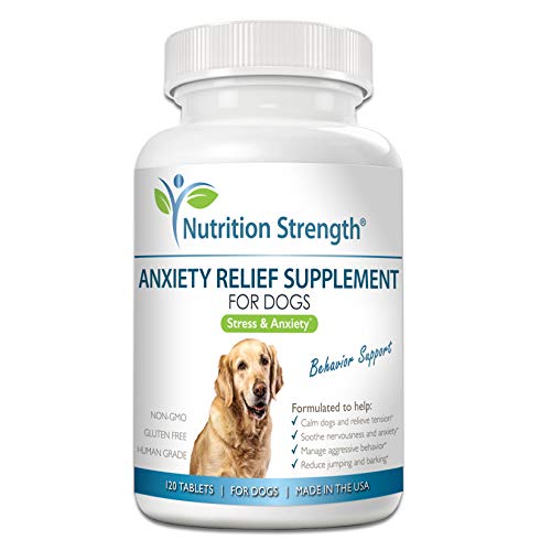 Nutrition Strength Dog Anxiety Relief Supplement, Formula with Valerian
