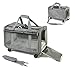 Airline Approved Pet Wheels Carrier for Large Cats Under 25 lbs, Small Dogs, Puppies, Small Animals, Pet Travel Carrier for Outdoor, Foldable Portable Pet Stroller 19.6 in 12.2 in 12.2 in (Grey)thumb 3