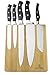 Magnetic Knife Holder by KnifeOrg -Bamboo Knife Organizer - Powerful Knife Block - Elegant Knife Stand Without Knives-Hold Different Variety of Kitchen Knives -Keeps Knives Securely to Board