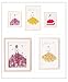 Hapy Shop 200 Pieces Picture Frame Turn Fasteners 200 Pieces Screws for Hanging Photos,Photos, Drawing, Black