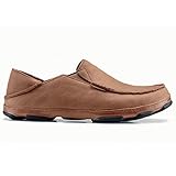 OluKai Men's Moloa Slip-on,Tobacco/Tan,US 10.5 M