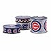 Offray 4-Pack MLB Chicago Cubs Ribbon, Blue/White/Red