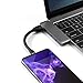 Satechi Flexible USB Type-C Charging Cable - Compatible with Samsung Galaxy S9 Plus/S9, GoPro Hero 6/5, and More (6-inch, Black)