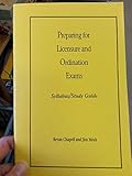 Preparing for licensure and ordination exams: Syllabus, study guide by 