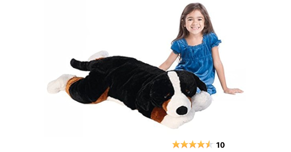 stuffed bernese mountain dog