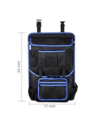 Organizador para asiento trasero de coche Protector de visualización   accesorios de viaje tamaño...