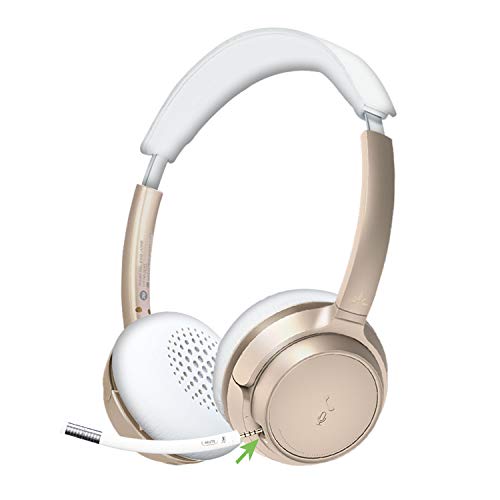 ایگرد | قیمت و خرید Avantree AH6B Bluetooth 5.0 Headset with Mic, 22+Hr  Talk Time, Soft Padding, Lightweight, Wireless On-Ear Headphone with  Microphone for PC, Computer, Laptop, Skype, Work from Home, Champaign