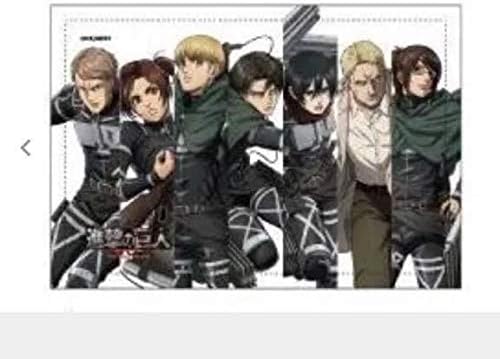 Amazon Co Jp 進撃の巨人 Maapa 展 先行 ブランケット リヴァイ ハンジ ミカサ アルミン ジャンなど ホビー 通販