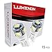 Lumenon 194 LED Light Bulb 6000K 168 T10 2825 5SMD LED Replacement Bulbs for Car Dome Map Door Courtesy License Plate Lights (Pack of 15)