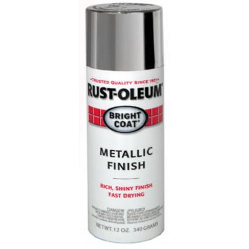 RustOleum 7715830 Stops Rust Bright Coat Metallic Spray Paint, 11 oz