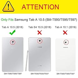 KIQ Case for Galaxy Tab S6 10.5 T860, Heavy Duty