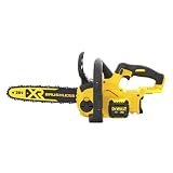 DEWALT DCCS620B 20V Max Compact Cordless Chainsaw Kit Bare Tool with Brushless Motor