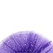 Jastore® Girls Layered Stars Sequins Tutu Skirt Princess Ballet Dance Dress (Purple)